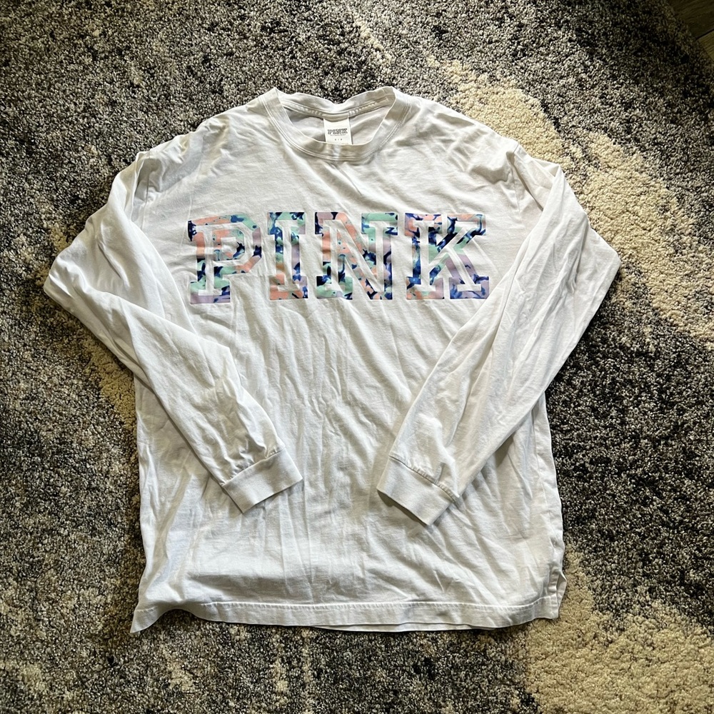 Victoria's Secret PINK White Tee